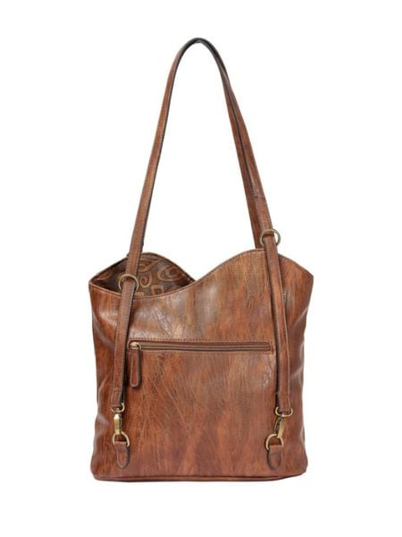 Rieker Shopper bag w kolorze jasnobrązowym - 29 x 29 x 8 cm rozmiar: S. Brązowe shopper bag Rieker, bez wzorów, z materiału, na ramię, bez dodatków. Za 134,95 zł.
