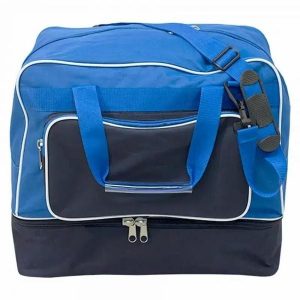 Torba sportowa Softee Equipo. Niebieskie torby podróżne i sportowe SOFTEE, bez wzorów, z poliesteru. Za 165,99 zł.