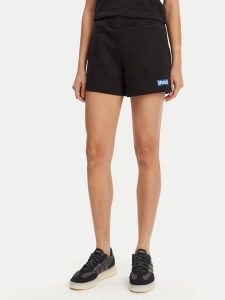 HUGO Szorty sportowe Classic 50541122 Czarny Regular Fit. Czarne spodenki sportowe Hugo, xxl, bez wzorów, z bawełny. Za 159,99 zł.