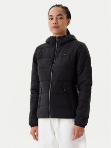 Tommy Jeans Kurtka przejściowa DW0DW20959 Czarny Slim Fit. Czarne kurtki Tommy Jeans, s, bez wzorów, z jeansu, bez kaptura. Za 489,99 zł.