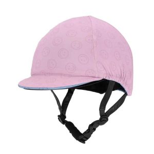 Czapka na kask jeździecki QHP Rosalynn. Czerwone czapki QHP, bez wzorów, eleganckie. Za 125,50 zł.