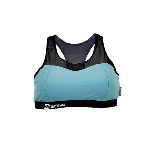Beco Beactive Top Bikini Racerback | Miseczka C | Miętowo-czarny. Zielone bikini BECO, bez wzorów, z elastanu. Za 221,99 zł.