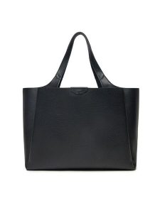 DKNY Torebka Willa R43AYG32 Czarny. Czarne shopper bag DKNY, bez wzorów, ze skóry, bez dodatków. Za 759,99 zł.