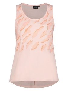 Icepeak Top funkcyjny w kolorze jasnoróżowym rozmiar: XL. Różowe topy Icepeak, xl, bez wzorów, bez kołnierzyka, bez ramiączek. Za 74,63 zł.