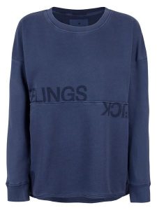 LIEBLINGSSTÜCK Bluza "Upa" w kolorze granatowym rozmiar: XXL. Niebieskie bluzy LIEBLINGSSTÜCK, xxl, bez wzorów, z bawełny, bez kaptura. Za 149,31 zł.