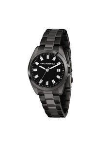 KARL LAGERFELD Zegarek R0553101513 Czarny. Czarne, analogowe zegarki KARL LAGERFELD. Za 699,99 zł.