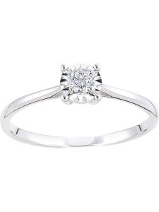 Revoni Złoty pierścionek z diamentem rozmiar: 49. Szare pierścionki Revoni, z diamentem, złote. Za 3 558,99 zł.