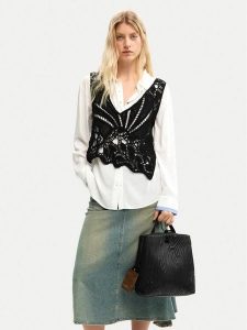 Desigual Plecak 26SAKP42 Czarny. Czarne plecaki Desigual. Za 379,99 zł.