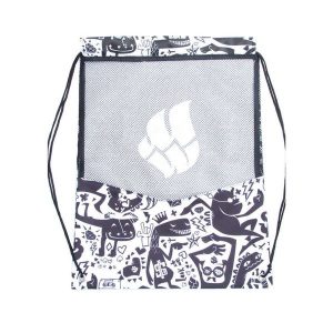 Torba Sportowa Mad Wave Dry – Czarno-Biała. Czarne torby podróżne i sportowe MAD WAVE, bez wzorów. Za 59,10 zł.