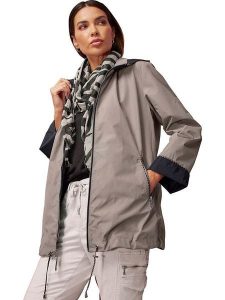 Heine Kurtka przejściowa w kolorze szarym rozmiar: 42. Szare kurtki Heine, bez wzorów, bez kaptura. Za 157,35 zł.