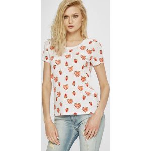 Only - Top Happy Isa. T-shirty marki ONLY. W wyprzedaży za 49,90 zł.