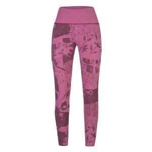 Damskie legginsy Rafiki Ceillac. Czerwone legginsy RAFIKI, bez wzorów. Za 316,10 zł.