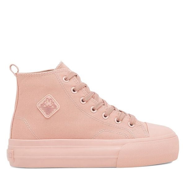 Trampki Kappa. Czerwone trampki Kappa, bez wzorów, bez zapięcia. Za 143,99 zł.