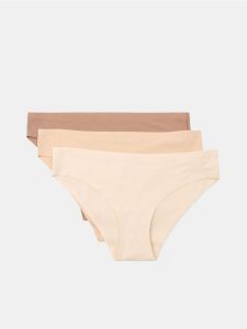 Bezszwowe figi 2 pack - wielobarwny. Figi Sinsay, bez wzorów. Za 25,99 zł.