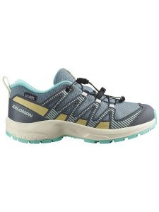 SALOMON Buty turystyczne "XA Pro V8" w kolorze niebieskim rozmiar: 34. Niebieskie buty trekkingowe Salomon, bez zapięcia. Za 240,99 zł.