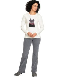 WITT WEIDEN Koszulka w kolorze kremowym rozmiar: 48. Brązowe bluzki WITT WEIDEN, bez wzorów, z bawełny, bez kołnierzyka, bez ramiączek. Za 26,99 zł.