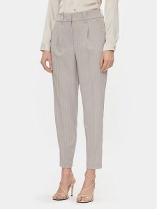 Vero Moda Chinosy Wendy 10301440 Szary Tapered Fit. Szare chinosy Vero Moda, bez wzorów, z syntetyku. Za 89,99 zł.