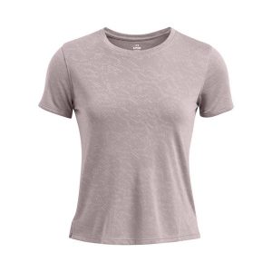 T-shirt damski Under Armour Launch Camo. Szare t-shirty Under Armour, bez wzorów, bez kołnierzyka, bez ramiączek. Za 222,50 zł.