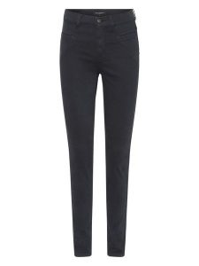 Ilse Jacobsen Spodnie w kolorze granatowym rozmiar: 25. Niebieskie rurki Ilse Jacobsen, z materiału. Za 87,61 zł.