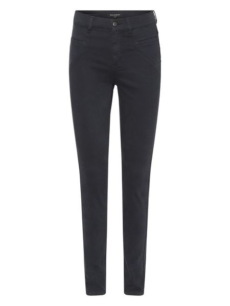 Ilse Jacobsen Spodnie w kolorze granatowym rozmiar: 25. Niebieskie rurki Ilse Jacobsen, z materiału. Za 87,61 zł.