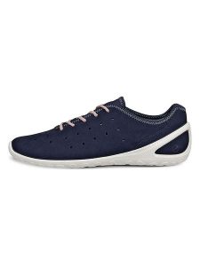 Ecco Skórzane sneakersy "Biom Everyday" w kolorze granatowym rozmiar: 38. Niebieskie trampki ecco, bez wzorów, ze skóry, bez zapięcia. Za 298,67 zł.