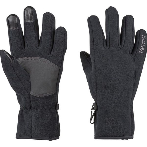 Rękawiczki "Connect Windproof" w kolorze czarnym. Czarne rękawiczki marki Marmot, z materiału. W wyprzedaży za 86,95 zł.