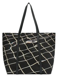 Liebeskind Berlin Shopper bag "Aurora" w kolorze czarnym - 55 x 38 x 19 cm rozmiar: onesize. Czarne shopper bag Liebeskind Berlin, bez wzorów, z materiału, na ramię, bez dodatków. Za 244,80 zł.