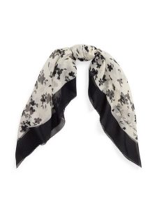 LAUREN RALPH LAUREN Chusta 454972573002 Écru. Rękawiczki Lauren Ralph Lauren, bez wzorów, z jedwabiu. Za 269,99 zł.
