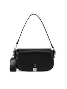 DeeZee Torebka MDP-L-029-06 Czarny. Czarne listonoszki DeeZee, bez wzorów, z materiału, bez dodatków. Za 129,99 zł.