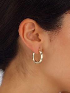 Nakkash Pozłacane kolczyki-kreole rozmiar: onesize. Żółte kolczyki Nakkash, pozłacane. Za 56,93 zł.