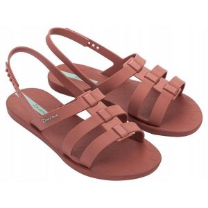 Sandały dla kobiet Ipanema STYLE SANDAL FEM. Czerwone buty trekkingowe Ipanema, bez zapięcia. Za 129,99 zł.