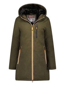 Geographical Norway Parka "Cassim" w kolorze khaki rozmiar: L. Brązowe płaszcze Geographical Norway, l, bez wzorów, bez kaptura. Za 174,84 zł.