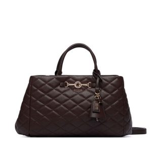 Torebka Guess. Brązowe torebki klasyczne Guess, z aplikacjami, bez dodatków. Za 674,99 zł.