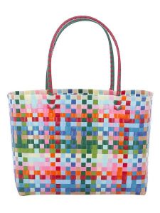 Overbeck and Friends Shopper bag "Tess" ze wzorem - 39 x 28 x 15 cm rozmiar: onesize. Shopper bag Overbeck and Friends, bez wzorów, z materiału, na ramię, bez dodatków. Za 109,78 zł.