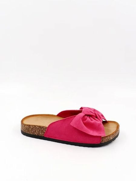 Viagiulia Klapki w kolorze różowym rozmiar: 37. Różowe klapki Viagiulia, bez wzorów, z otwartym noskiem, bez obcasa. Za 52,42 zł.