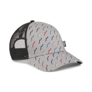 Puma Czapka Academy Aop Trucker 02436210. Szare czapki Puma, bez wzorów, sportowe. Za 54,99 zł.