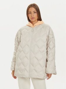 New Balance Kurtka puchowa WJ43503 Beżowy Loose Fit. Brązowe kurtki New Balance, m, bez wzorów, z puchu, bez kaptura. Za 579,99 zł.