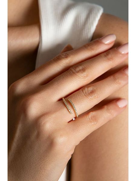 Lodie Silver Srebrny pierścionek z cyrkoniami rozmiar: onesize. Szare pierścionki Lodie Silver, z cyrkonią, srebrne. Za 100,99 zł.