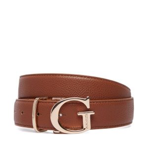 Pasek Guess. Brązowe paski Guess, z aplikacjami. Za 234,99 zł.