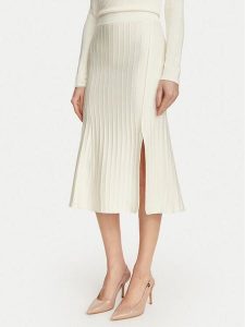Marciano Guess Spódnica midi G6YD09 Z1061 Kremowy Regular Fit. Białe spódnice Marciano Guess, m, z aplikacjami, z wiskozy, midi. Za 477,99 zł.