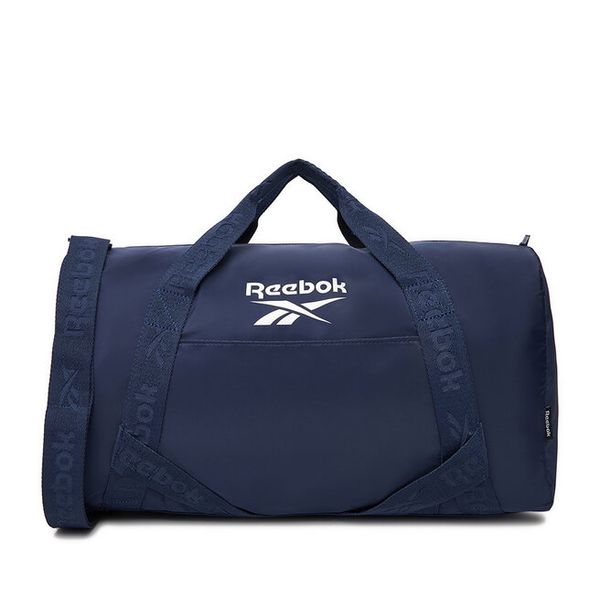 Torba sportowa Reebok. Niebieskie torby podróżne i sportowe Reebok, bez wzorów. Za 129,99 zł.