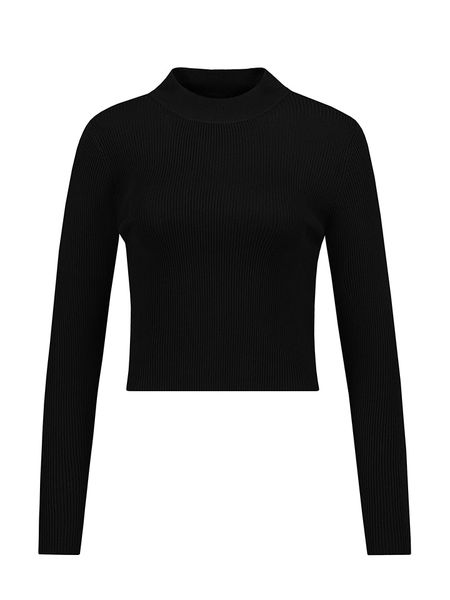 Stitch & Soul Koszulka w kolorze czarnym rozmiar: L. Czarne bluzki Stitch & Soul, l, bez wzorów, ze splotem, bez kołnierzyka, bez ramiączek. Za 95,92 zł.