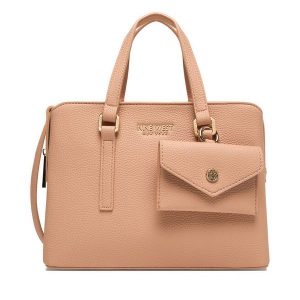 Torebka Nine West. Brązowe torebki klasyczne Nine West, bez wzorów, bez dodatków. Za 249,99 zł.