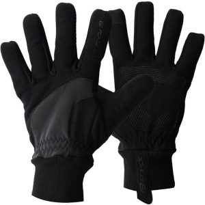 Rękawiczki rowerowe długie dla dorosłych zimowe Force X82. Czarne rękawiczki FORCE, na zimę, bez wzorów. Za 119,00 zł.