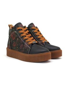 Goby Sneakersy w kolorze granatowym ze wzorem rozmiar: 40. Niebieskie trampki Goby, bez wzorów, za kostkę, bez zapięcia. Za 249,76 zł.