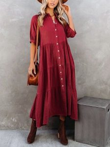 LA Angels Sukienka w kolorze czerwonym rozmiar: L. Czerwone sukienki LA Angels, l, bez wzorów, bez kołnierzyka, bez ramiączek, maxi. Za 197,63 zł.