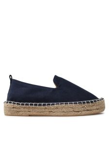 Jenny Fairy Espadryle HZF081-01ECO Granatowy. Niebieskie espadryle Jenny Fairy, bez wzorów, z materiału, bez obcasa. Za 129,99 zł.