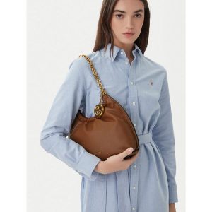 Torebka MICHAEL Michael Kors. Brązowe torebki klasyczne MICHAEL Michael Kors, bez wzorów, bez dodatków. Za 682,99 zł.