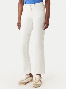 Tommy Jeans Jeansy DW0DW22986 Biały Slim Fit. Białe jeansy Tommy Jeans, bez wzorów, z bawełny. Za 409,99 zł.