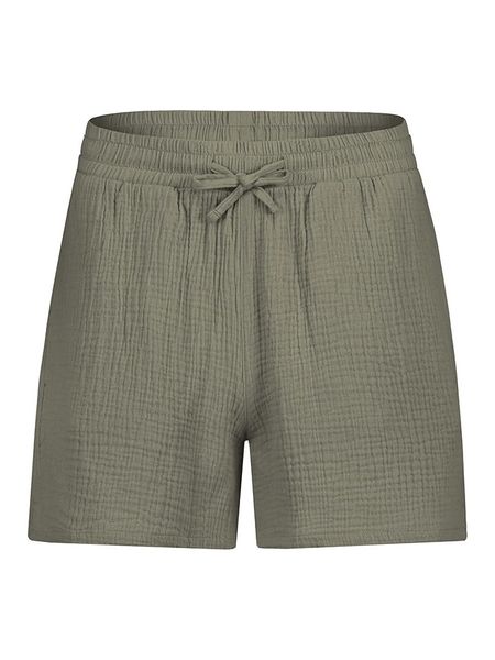 Sublevel Szorty w kolorze khaki rozmiar: XL. Brązowe szorty Sublevel, bez wzorów, z bawełny, z podwyższonym stanem. Za 56,93 zł.